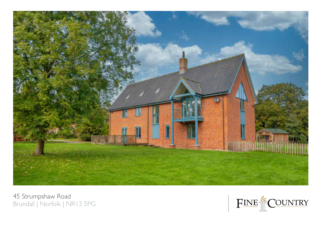 45 Strumpshaw Road Brundall | Norfolk | NR13 5PG WINNING the SPACE RACE