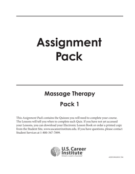 Assignment Pack