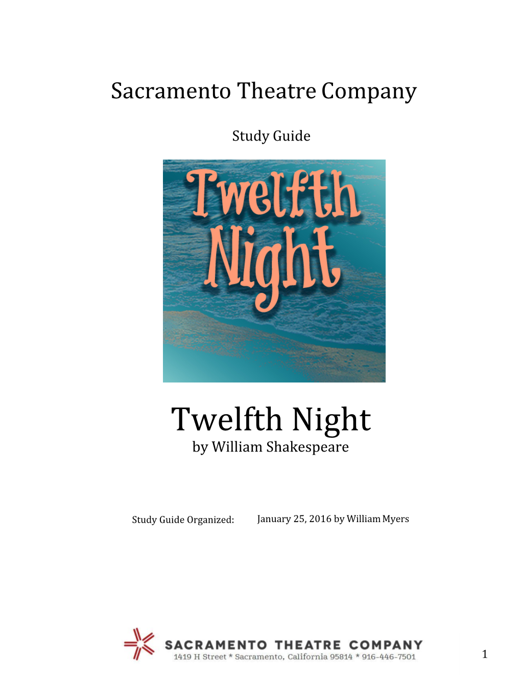 Twelfth Night Study Guide Quizlet