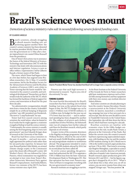 Brazil's Science Woes Mount