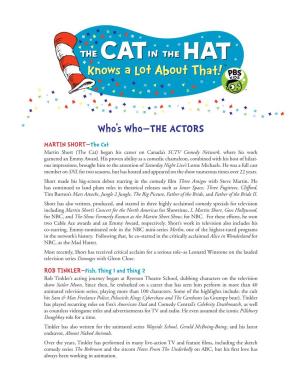 The Cat in the Hat Knows a Lot About That! Logo and Word Mark TM 2010 Dr