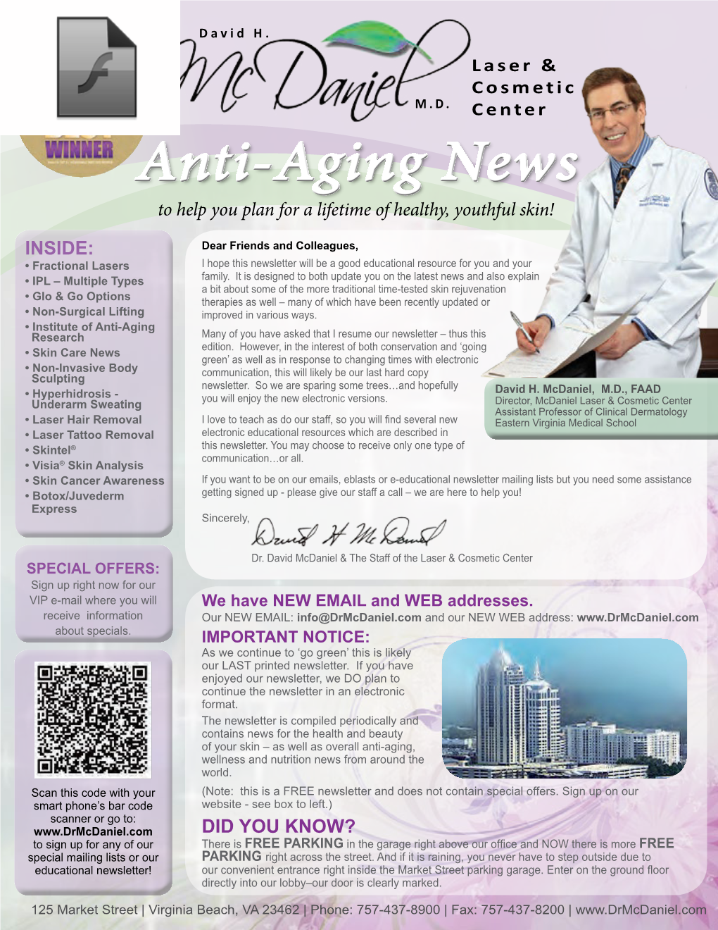 Anti-Aging News to Help You Plan for a Lifetime of Healthy, Youthful Skin!