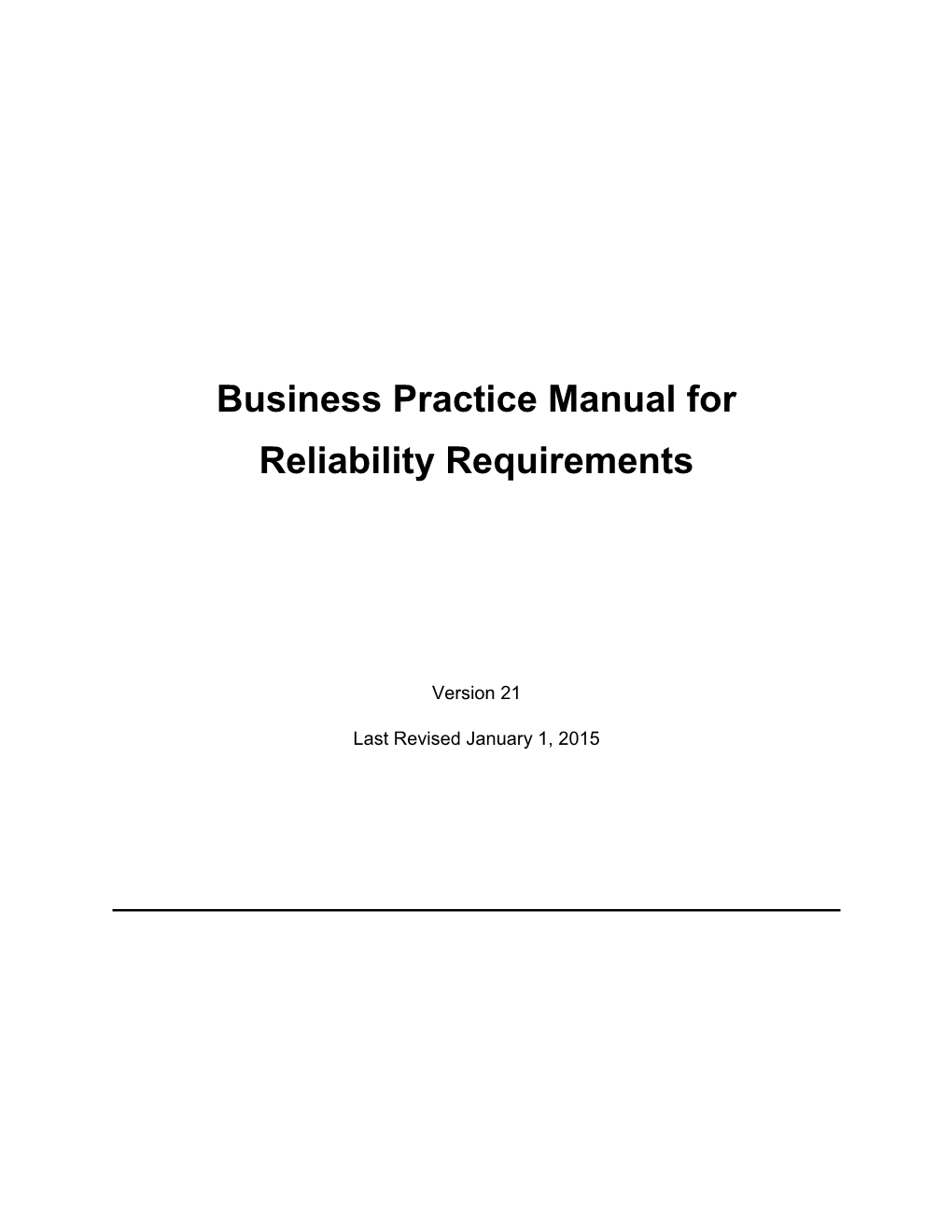 Business Practice Manual For s5