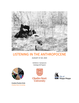 Listening in the Anthropocene August 27-28, 2020