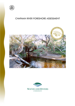 Chapman River Foreshore Assessment