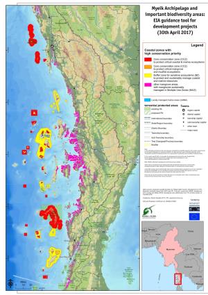 Myeik Archipelago and Important Biodiversity Areas