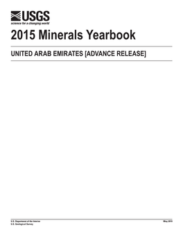 The Mineral Industry of the United Arab Emirates in 2015