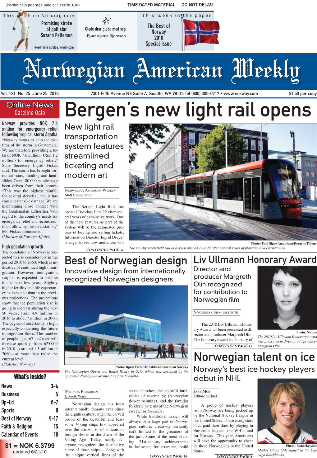 Bergen's New Light Rail Opens