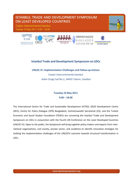 Istanbul Trade and Development Symposium on Ldcs