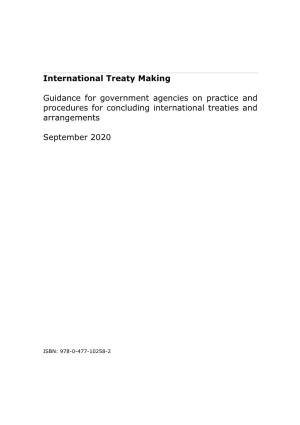 International Treaty Making Guide 2020