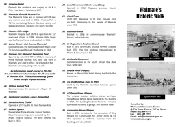 Waimate's Historic Walk
