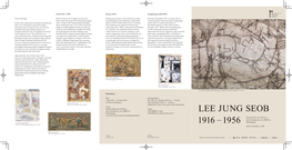 Lee Jung-Seob 1916~1990 Brochure.Pdf