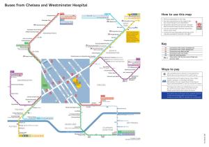 Buses from Chelsea and Westminster Hospital