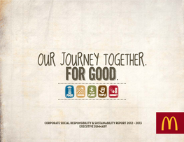 Corporate Social Responsibility & Sustainability Report 2012