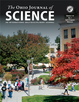 THE OHIO JOURNAL of SCIENCE A-1 the Ohio Journal Of