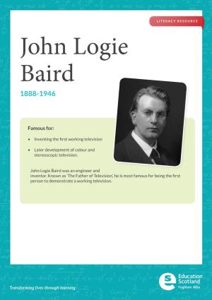 John Logie Baird 1888-1946