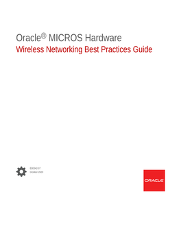 Wireless Networking Best Practices Guide