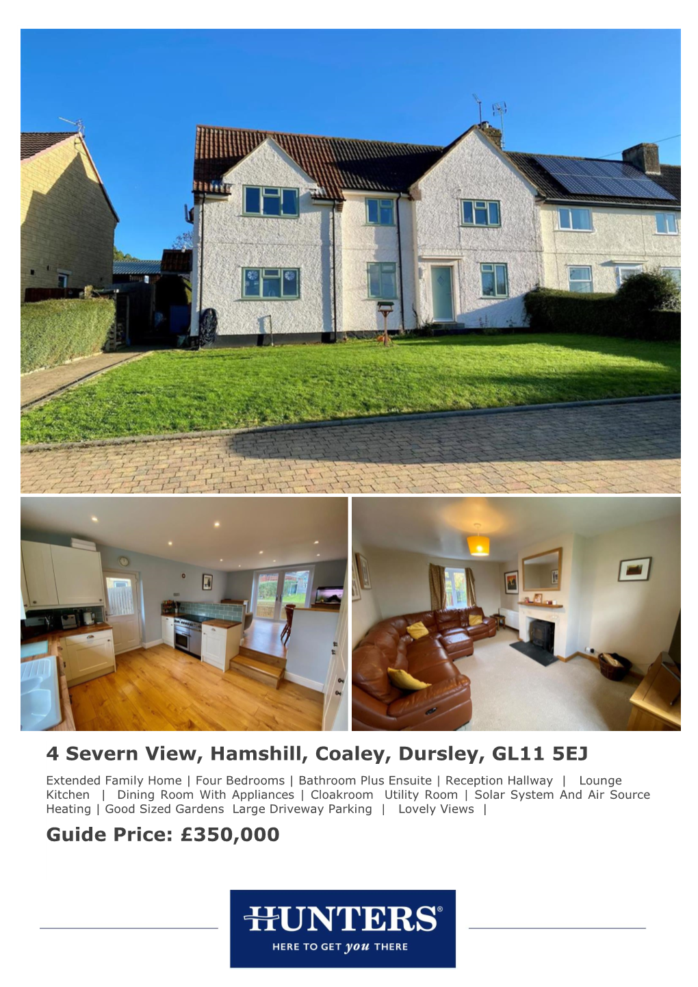 4 Severn View, Hamshill, Coaley, Dursley, GL11 5EJ Guide Price