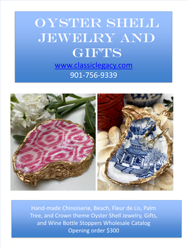 Oyster Shell Jewelry and Gifts 901-756-9339