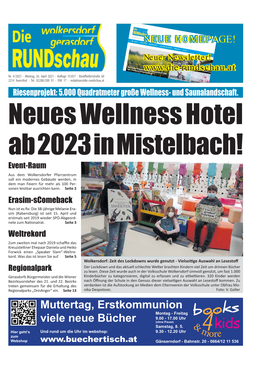 Neues Wellness Hotel Ab 2023 in Mistelbach!