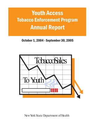 Youth Access Tobacco Enforcement Program Annual Report 04-05