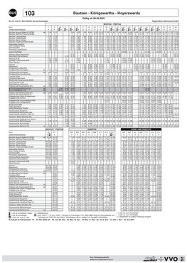 Bautzen - Königswartha - Hoyerswerda Gültig Ab 06.09.2021 Am 24