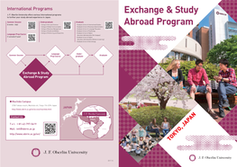 Exchange & Study Abroad Program