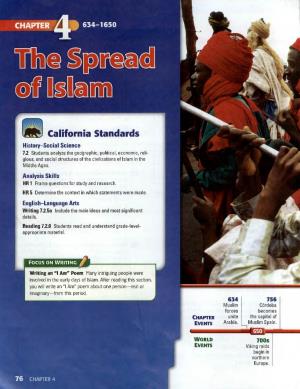 Chapter 4 the Spread of Islam