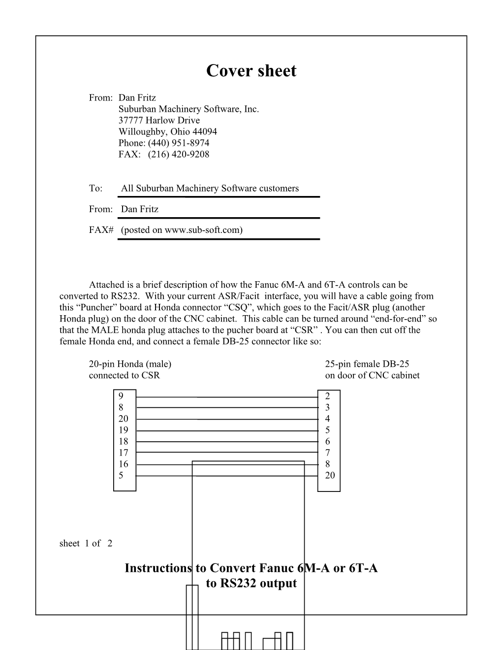 FAX Cover Sheet s1