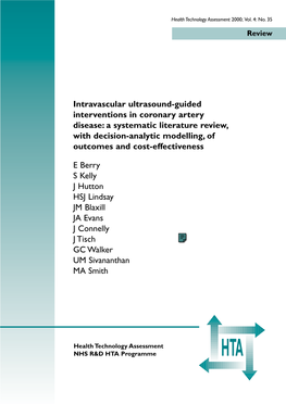 Intravascular Ultrasound-Guided Interventions in Coronary Artery