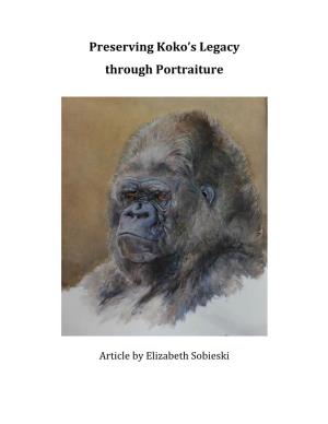 Preserving Koko's Legacy Through Portraiture