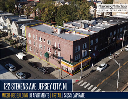 122 Stevens Ave, Jersey City, Nj Mixed-Use Building |8 Apartments | 1 Retail | 5.55% Cap Rate Non-Endorsement & Disclaimer Notice