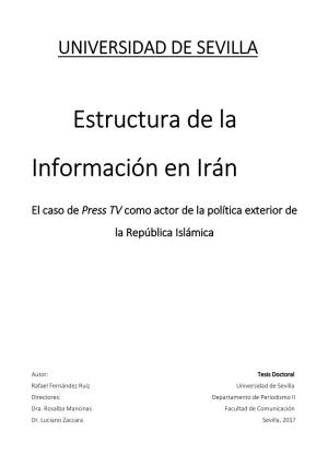 Estructura De La Información En Irán