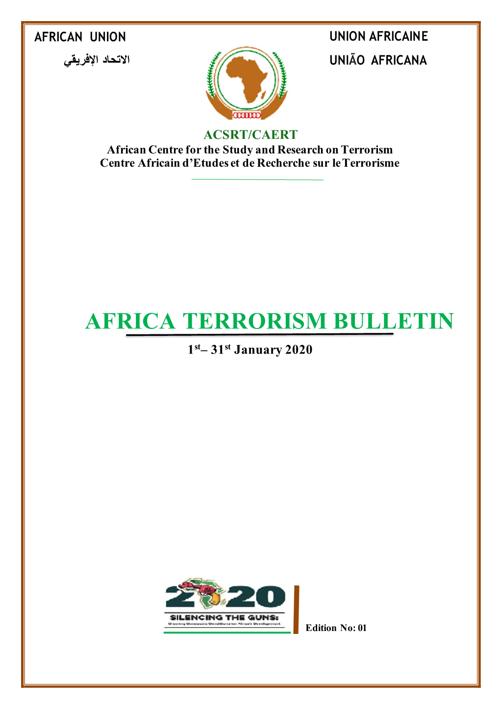 BULLETIN-Jan-20.Pdf (1.035Mb)