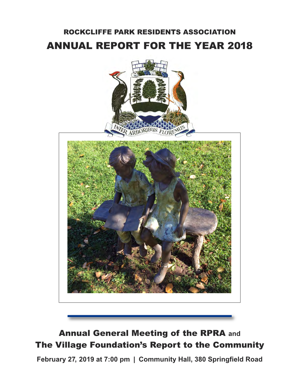 Annual Report for the Year 2018