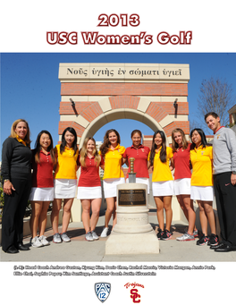 2013 USC Women's Golf