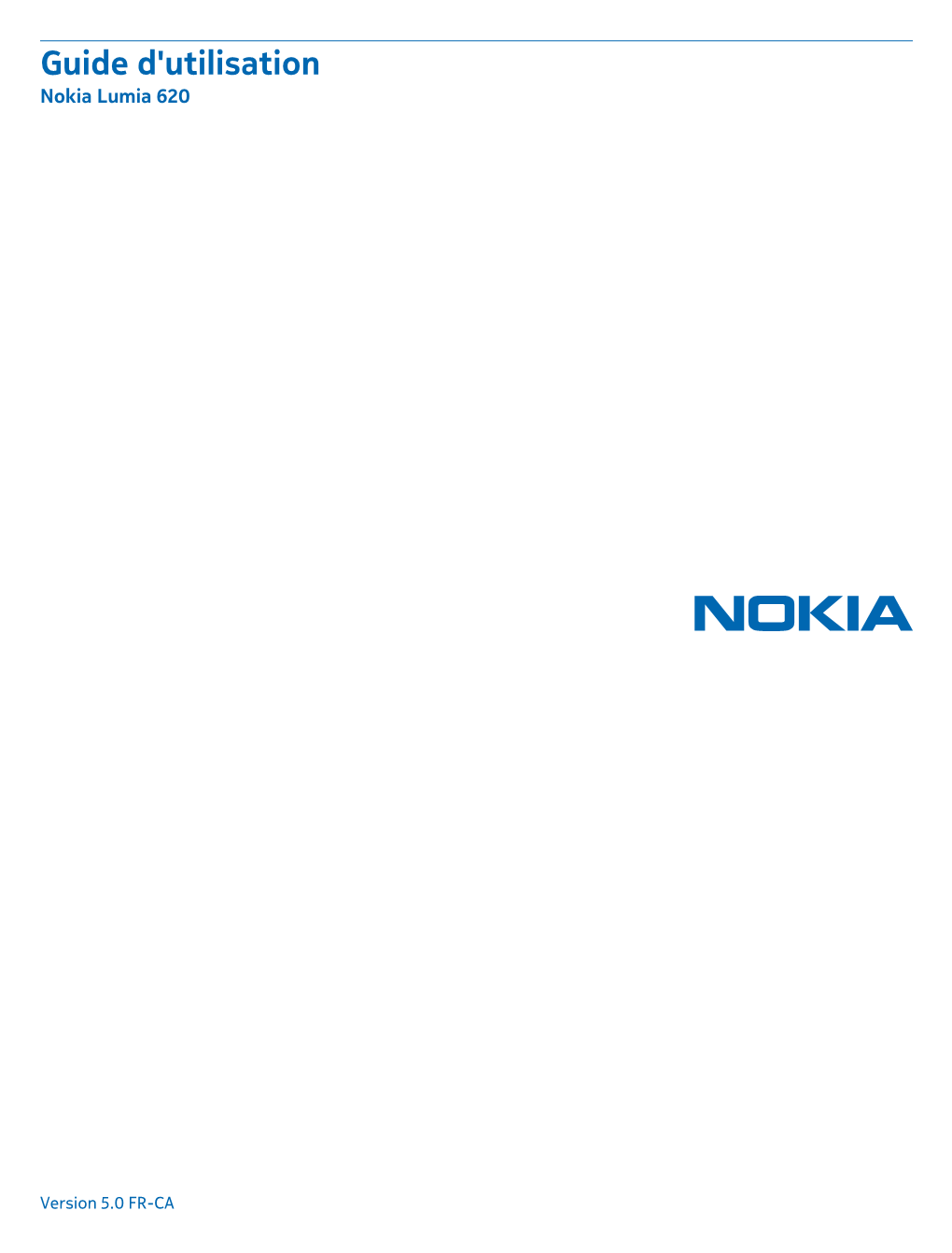 Guide D'utilisation Du Nokia Lumia