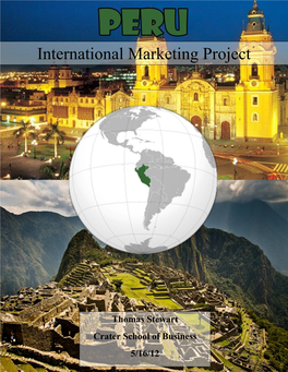 International Marketing Project