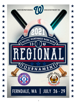 Babe Ruth 13U Regional Pamphlet