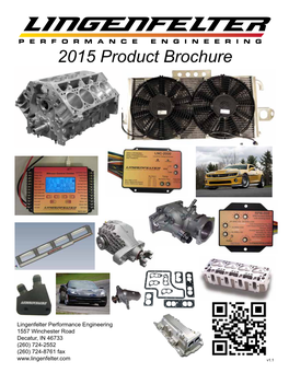 2015 Product Brochure