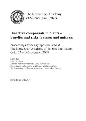 A Brief Review on Bioactive Compounds in Plants …………………………