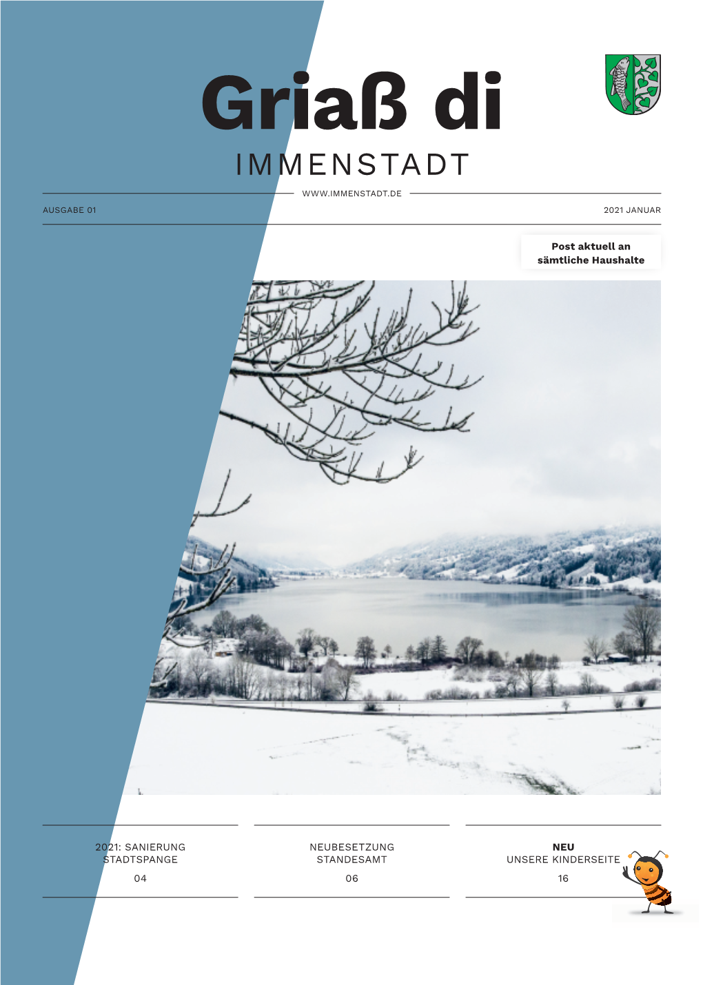 Griaß Di IMMENSTADT AUSGABE 01P 2021 JANUAR