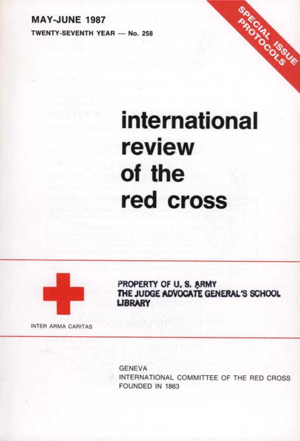 International Review of the Red Cross