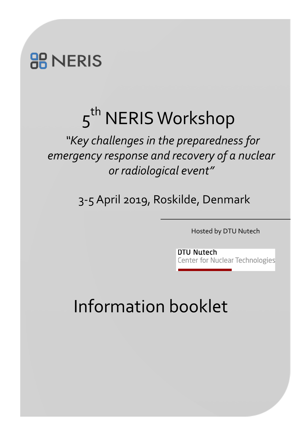 NERIS Workshop