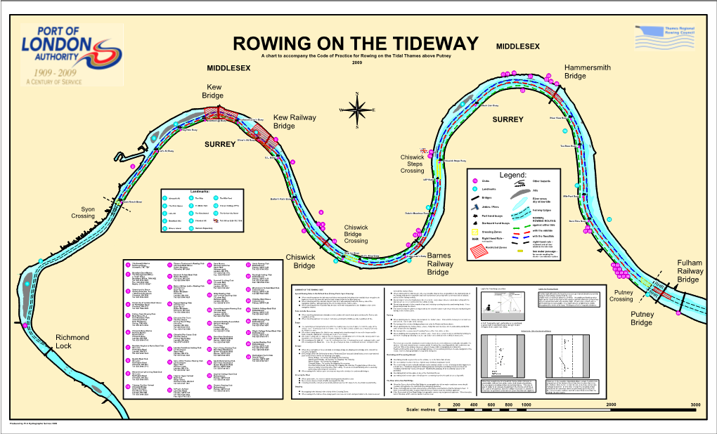 Rowing on the Tideway