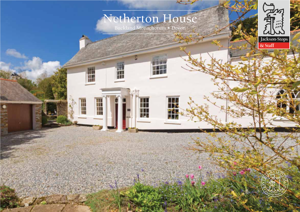 Netherton House Buckland Monachorum • Devon