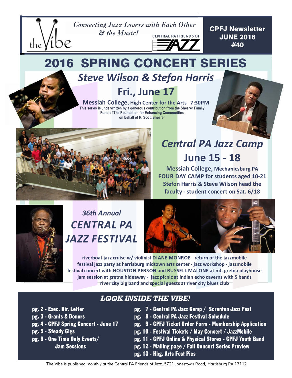 2016 Spring Concert Series