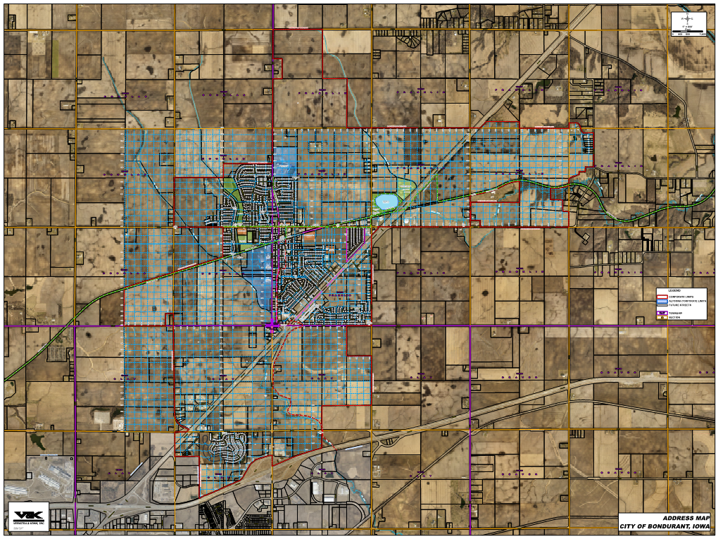 Address Map City of Bondurant, Iowa