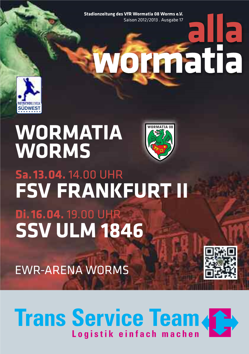 Wormatia Worms Fsv Frankfurt Ii Ssv Ulm 1846