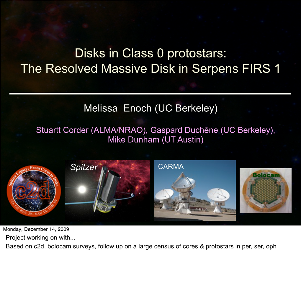 Disks in Class 0 Protostars: the Resolved Massive Disk in Serpens FIRS 1